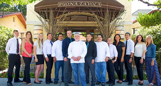Buona Tavola Paso Robles Restaurant Team